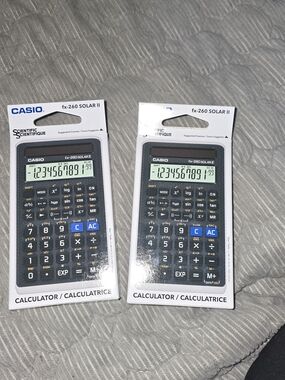 Casio fx-260 Solar II Scientific Calculator - Black